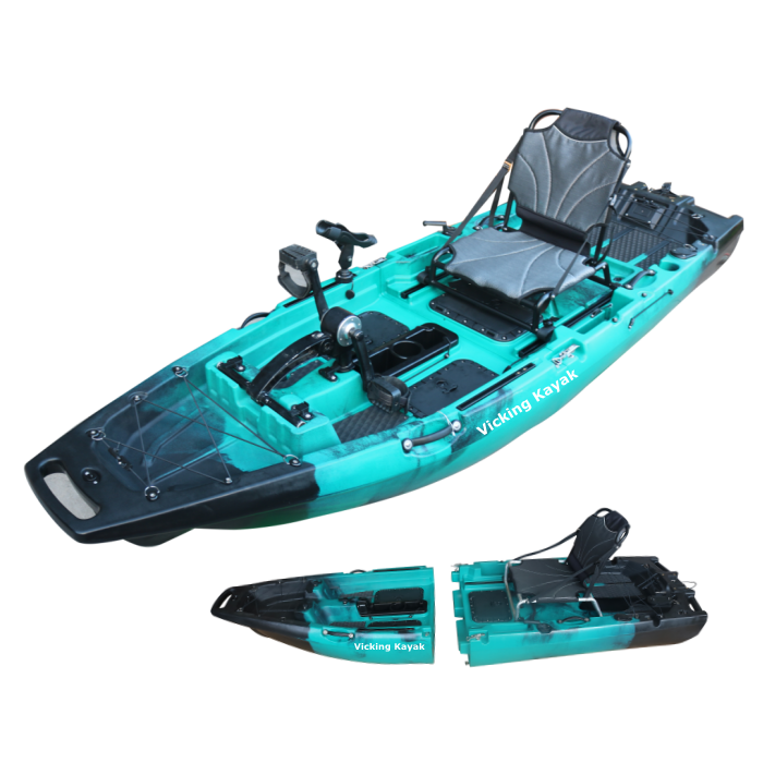 Nuovo Kayak Modulare 2025 da 9 - Fishing Kayak Pedal Drive recensione e prezzo