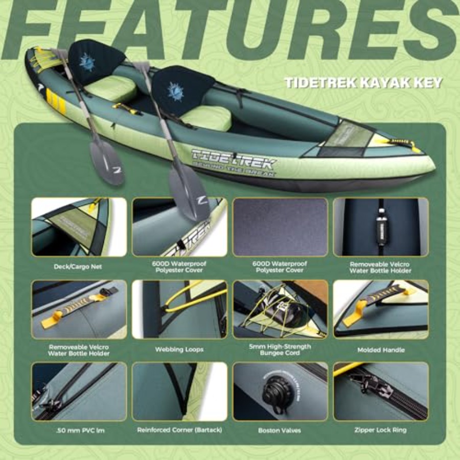 Kayak Gonfiabile da Turismo pe - Fishing Kayak Seat recensione e prezzo