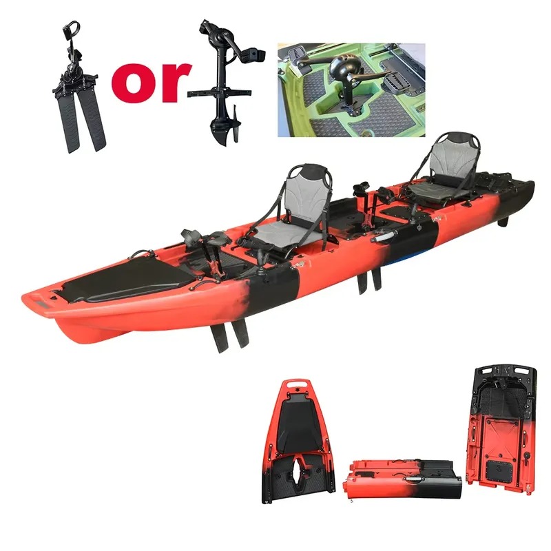 Kayak da Pesca Modulare in Pla - Fishing Kayak Pedal Drive recensione e prezzo