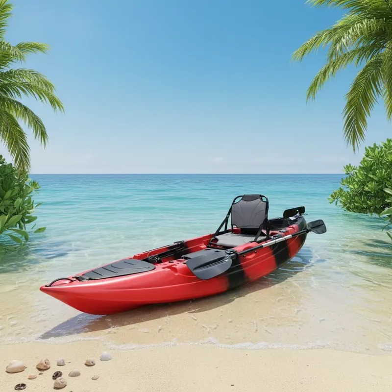 Kayak da Pesca Monoposto da 3  - Fishing Kayak Paddle recensione e prezzo