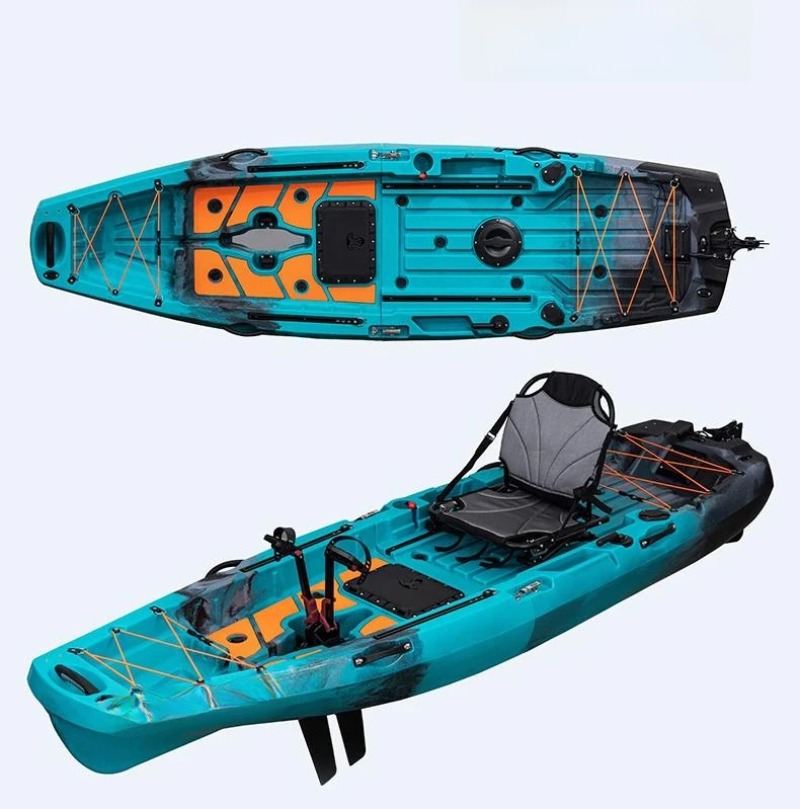 LLDPE Kayak modulare con motor - Fishing Kayak Pedal Drive recensione e prezzo