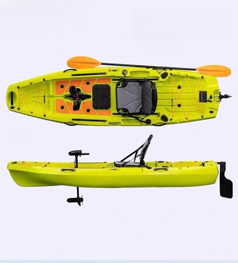 LLDPE Kayak modulare con motor - Fishing Kayak Pedal Drive recensione e prezzo